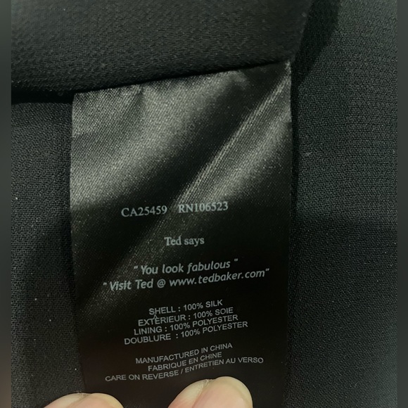 Ted Baker silk midi dress - Picture 4 of 9